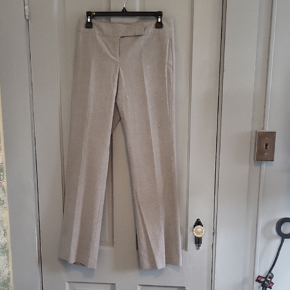 New York & Company Women's Wide-Leg Pants in Soft Gray